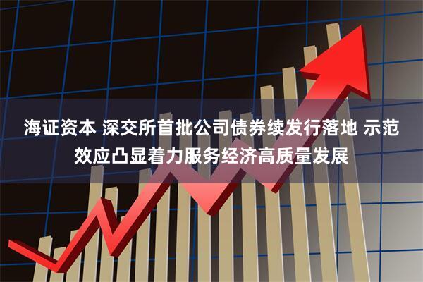 海证资本 深交所首批公司债券续发行落地 示范效应凸显着力服务经济高质量发展